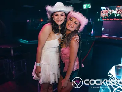 A professional photo of guests enjoying themselves at Cocktails Nightclub from our gallery.