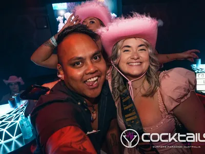 A professional photo of guests enjoying themselves at Cocktails Nightclub from our gallery.