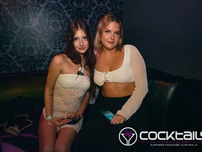 A professional photo of guests enjoying themselves at Cocktails Nightclub from our gallery.