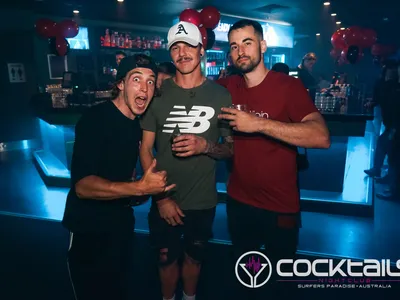 A professional photo of guests enjoying themselves at Cocktails Nightclub from our gallery.