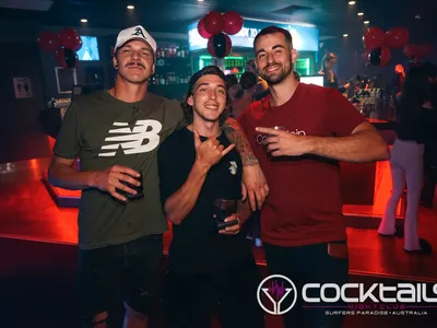 A professional photo of guests enjoying themselves at Cocktails Nightclub from our gallery.