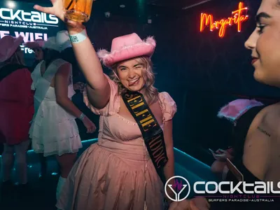 A professional photo of guests enjoying themselves at Cocktails Nightclub from our gallery.