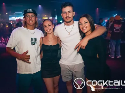 A professional photo of guests enjoying themselves at Cocktails Nightclub from our gallery.