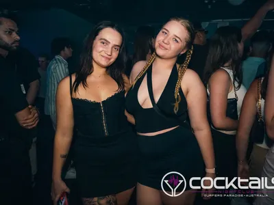 A professional photo of guests enjoying themselves at Cocktails Nightclub from our gallery.