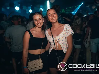 A professional photo of guests enjoying themselves at Cocktails Nightclub from our gallery.