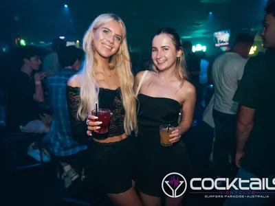 A professional photo of guests enjoying themselves at Cocktails Nightclub from our gallery.