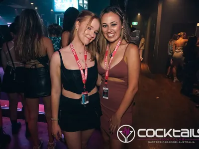 A professional photo of guests enjoying themselves at Cocktails Nightclub from our gallery.