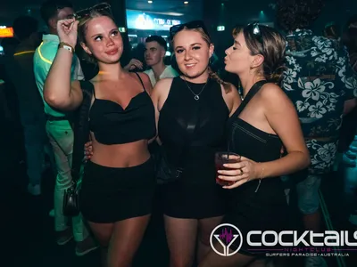 A professional photo of guests enjoying themselves at Cocktails Nightclub from our gallery.