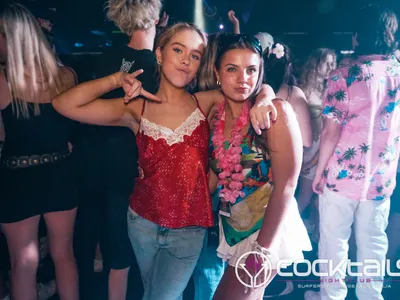 A professional photo of guests enjoying themselves at Cocktails Nightclub from our gallery.