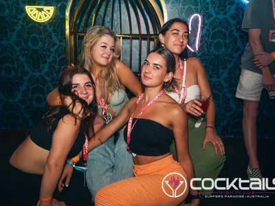 A professional photo of guests enjoying themselves at Cocktails Nightclub from our gallery.