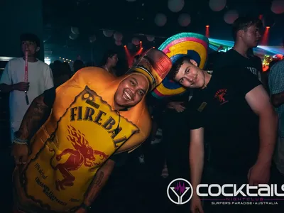 A professional photo of guests enjoying themselves at Cocktails Nightclub from our gallery.