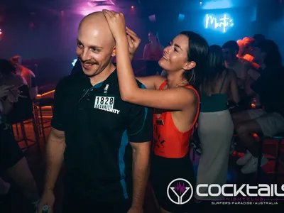 A professional photo of guests enjoying themselves at Cocktails Nightclub from our gallery.