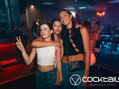 A professional photo of guests enjoying themselves at Cocktails Nightclub from our gallery.