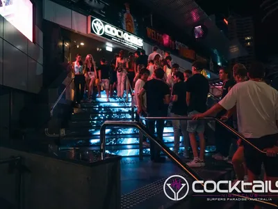 A professional photo of guests enjoying themselves at Cocktails Nightclub from our gallery.