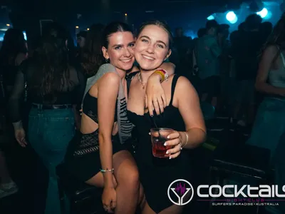 A professional photo of guests enjoying themselves at Cocktails Nightclub from our gallery.