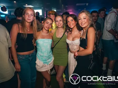 A professional photo of guests enjoying themselves at Cocktails Nightclub from our gallery.