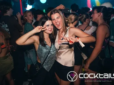 A professional photo of guests enjoying themselves at Cocktails Nightclub from our gallery.