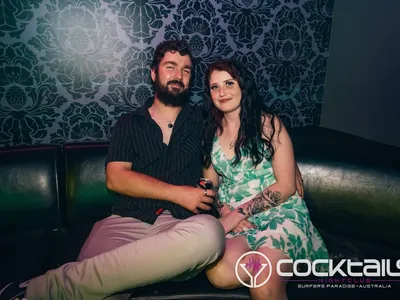 A professional photo of guests enjoying themselves at Cocktails Nightclub from our gallery.