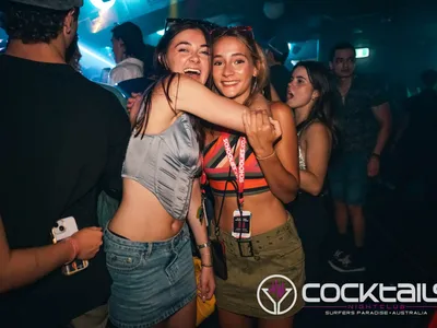 A professional photo of guests enjoying themselves at Cocktails Nightclub from our gallery.