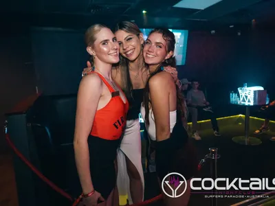 A professional photo of guests enjoying themselves at Cocktails Nightclub from our gallery.