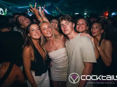 A professional photo of guests enjoying themselves at Cocktails Nightclub from our gallery.