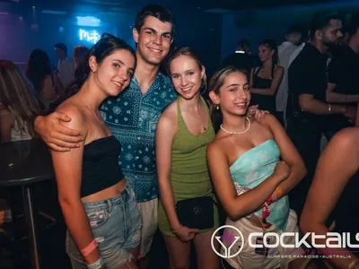 A professional photo of guests enjoying themselves at Cocktails Nightclub from our gallery.