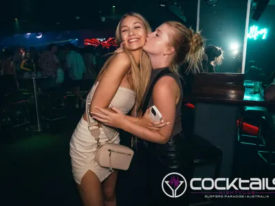 A professional photo of guests enjoying themselves at Cocktails Nightclub from our gallery.