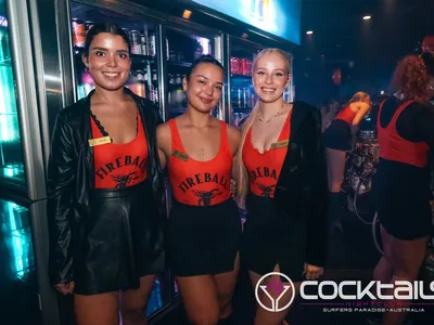 A professional photo of guests enjoying themselves at Cocktails Nightclub from our gallery.