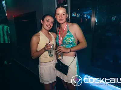 A professional photo of guests enjoying themselves at Cocktails Nightclub from our gallery.