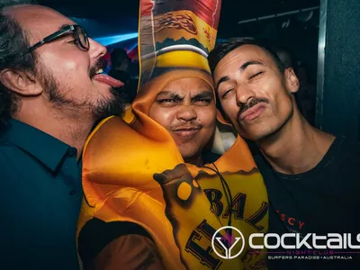 A professional photo of guests enjoying themselves at Cocktails Nightclub from our gallery.