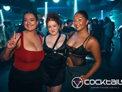 A professional photo of guests enjoying themselves at Cocktails Nightclub from our gallery.