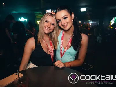 A professional photo of guests enjoying themselves at Cocktails Nightclub from our gallery.