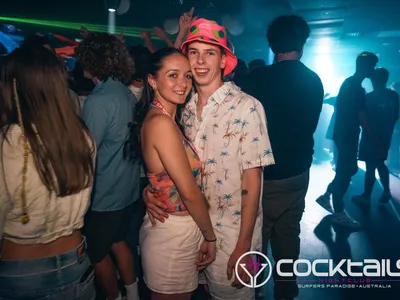 A professional photo of guests enjoying themselves at Cocktails Nightclub from our gallery.