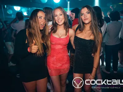 A professional photo of guests enjoying themselves at Cocktails Nightclub from our gallery.