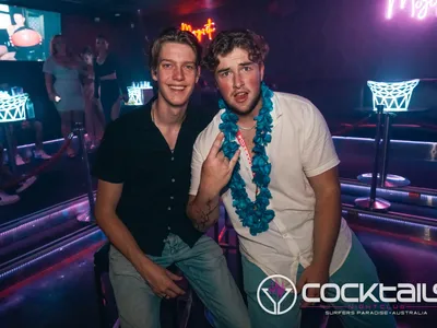 A professional photo of guests enjoying themselves at Cocktails Nightclub from our gallery.