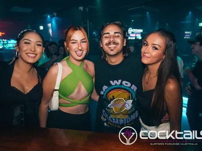 A professional photo of guests enjoying themselves at Cocktails Nightclub from our gallery.