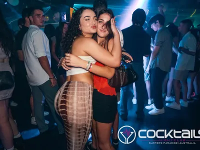 A professional photo of guests enjoying themselves at Cocktails Nightclub from our gallery.