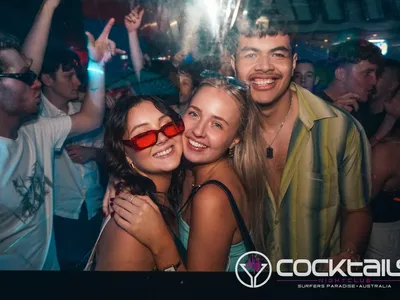 A professional photo of guests enjoying themselves at Cocktails Nightclub from our gallery.