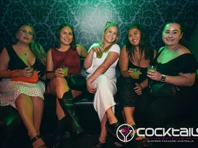 A professional photo of guests enjoying themselves at Cocktails Nightclub from our gallery.