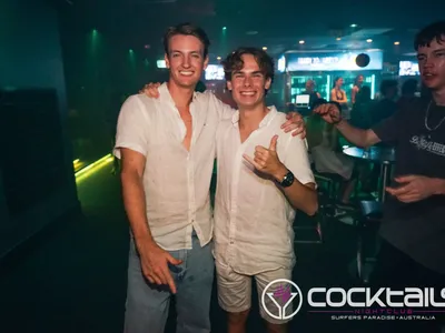 A professional photo of guests enjoying themselves at Cocktails Nightclub from our gallery.