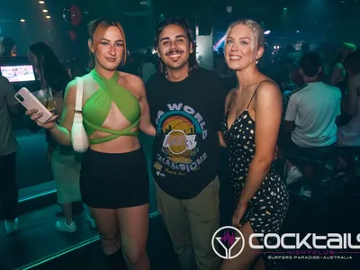 A professional photo of guests enjoying themselves at Cocktails Nightclub from our gallery.