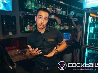 A professional photo of guests enjoying themselves at Cocktails Nightclub from our gallery.