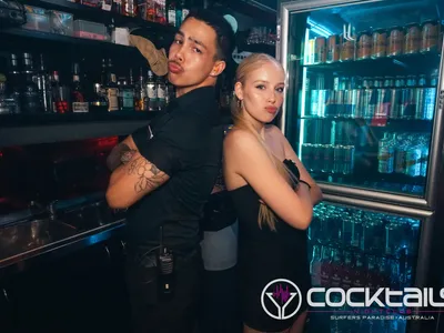 A professional photo of guests enjoying themselves at Cocktails Nightclub from our gallery.