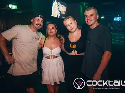 A professional photo of guests enjoying themselves at Cocktails Nightclub from our gallery.