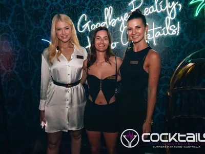 A professional photo of guests enjoying themselves at Cocktails Nightclub from our gallery.