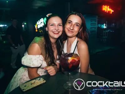 A professional photo of guests enjoying themselves at Cocktails Nightclub from our gallery.