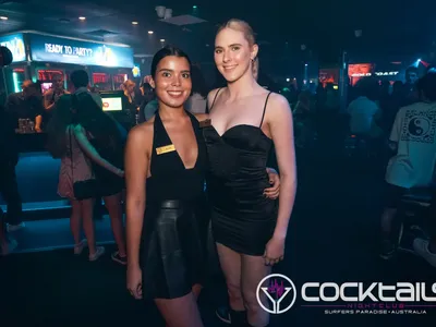 A professional photo of guests enjoying themselves at Cocktails Nightclub from our gallery.