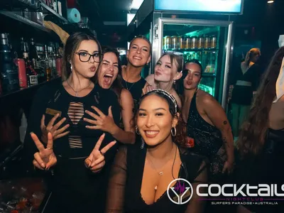 A professional photo of guests enjoying themselves at Cocktails Nightclub from our gallery.