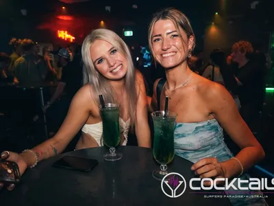 A professional photo of guests enjoying themselves at Cocktails Nightclub from our gallery.