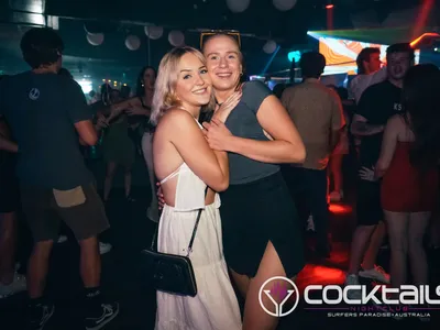 A professional photo of guests enjoying themselves at Cocktails Nightclub from our gallery.